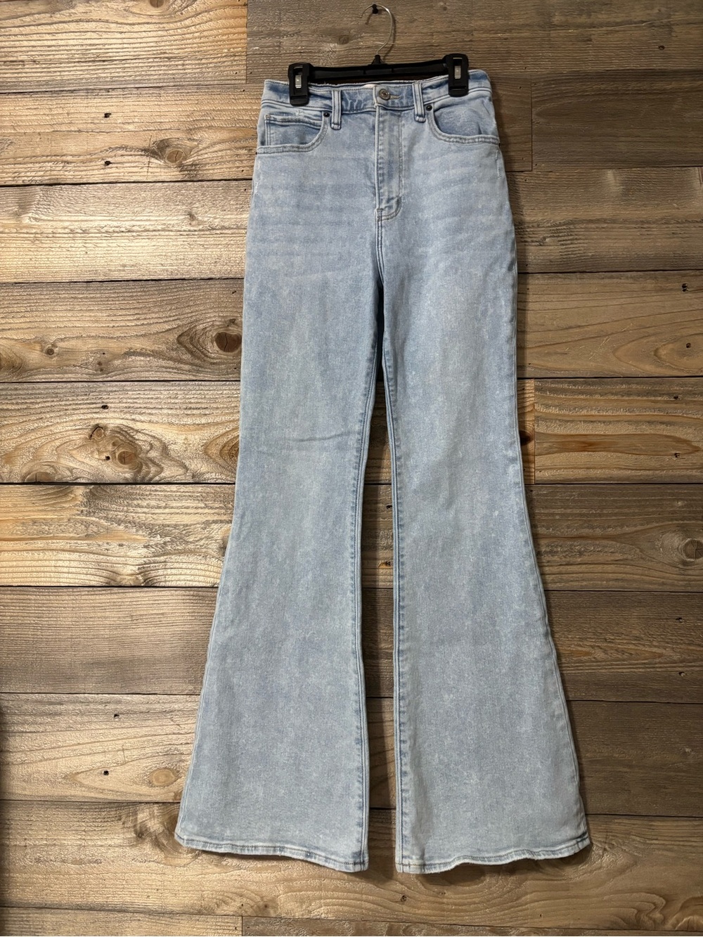 Abercrombie and fitch flare jeans